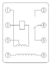 LY-1A型电压继电器接线图