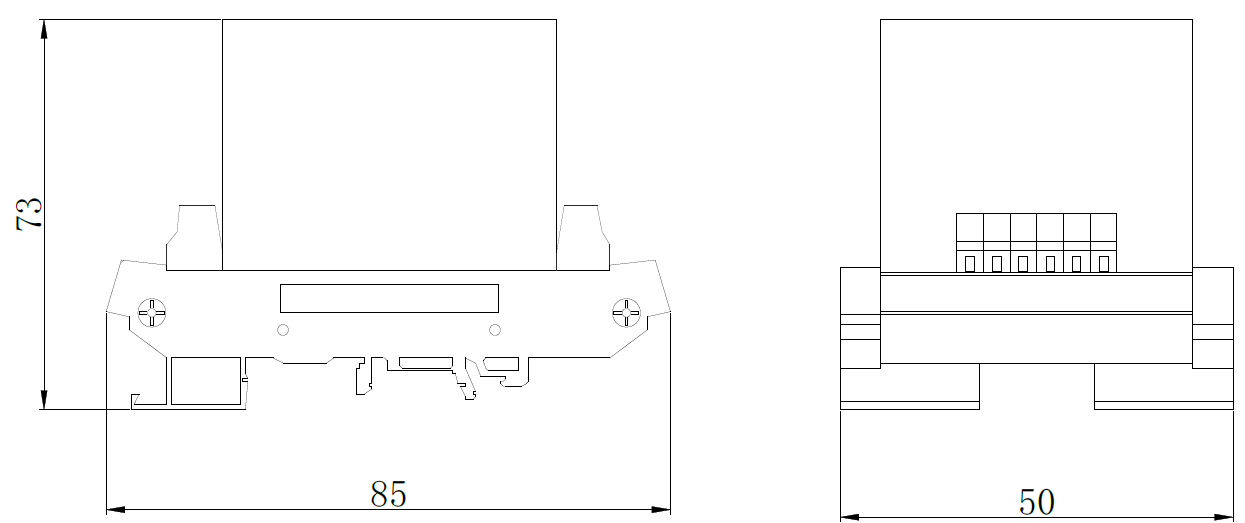 JDRD-1000熔丝监测继电器(电源回路监测)(图3)