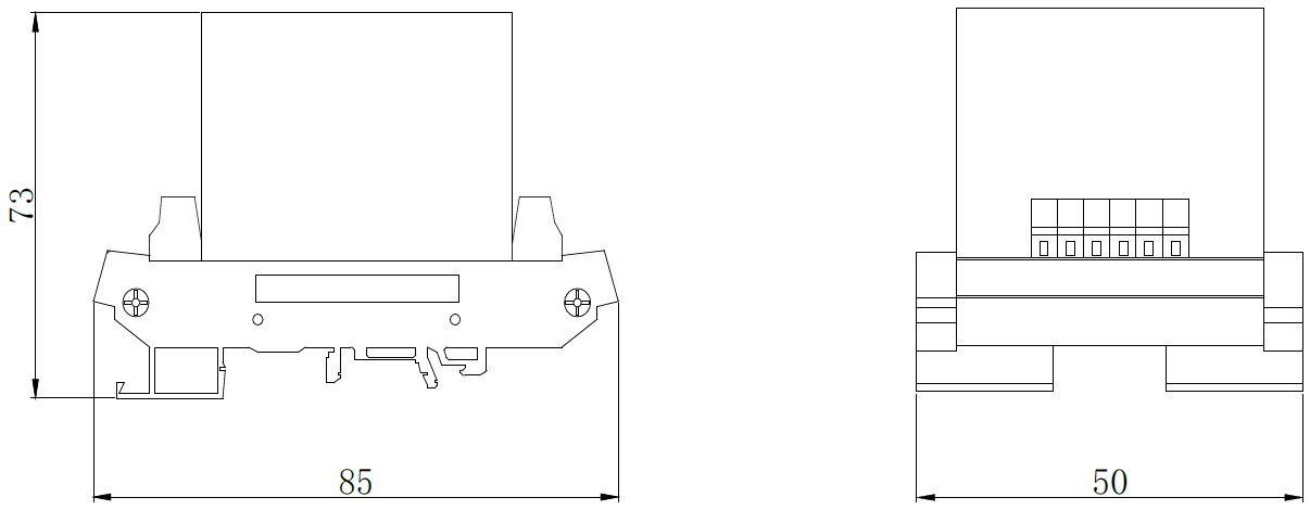 JDZS-1000固定延时中间继电器(图3)