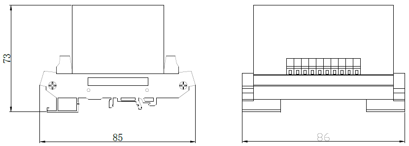 JZZS-1000分闸、合闸、电源监视综合装置(图3)
