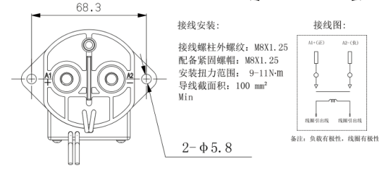 SJD-350大功率直流接触器(图1) SJD-350大功率直流接触器(图1)